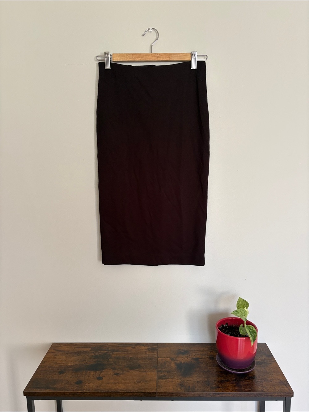 George Black Pencil Skirt - XS